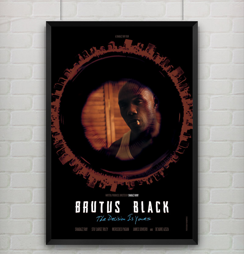 Brutus Black Poster